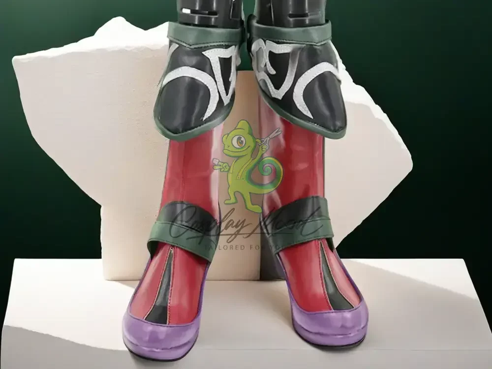 Scarpe-cosplay-personalizzate 8 con logo